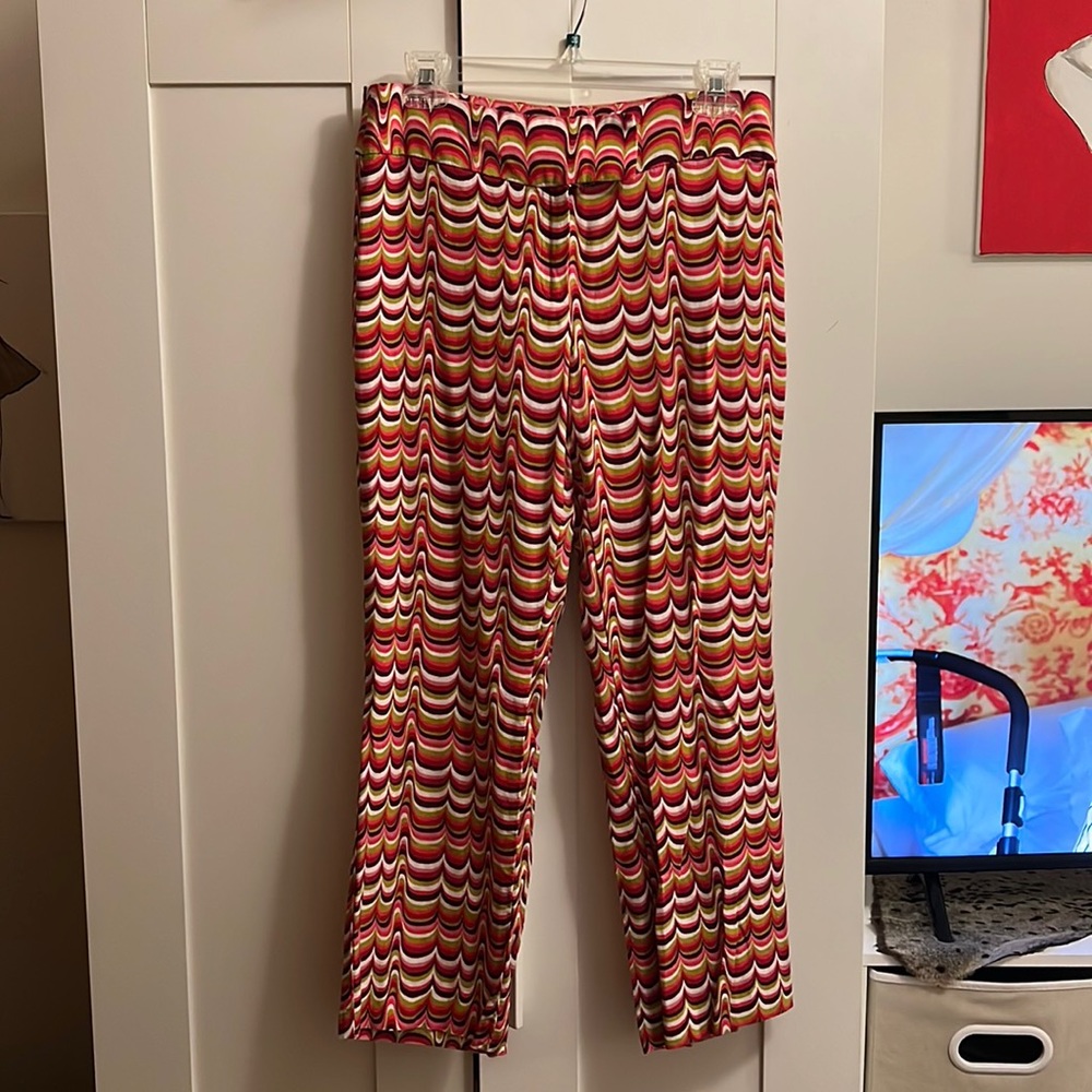 Zara printed pants size small worn once